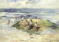 Boys Bathing, Machrihanish - Robert Gemmell Hutchison