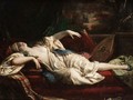 A Sleeping Lady - Alexandre-Marie Colin