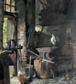 The Blacksmith's Shop - Georg Schobel