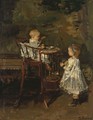 The Two Little Sisters - Jacob Henricus Maris