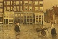 A View Of The Leidseplein, Amsterdam - George Hendrik Breitner