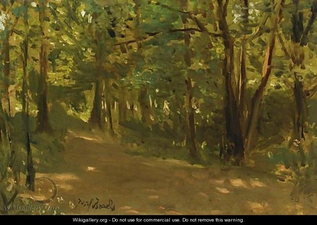 A Sunny Day In The Woods - Jozef Israels