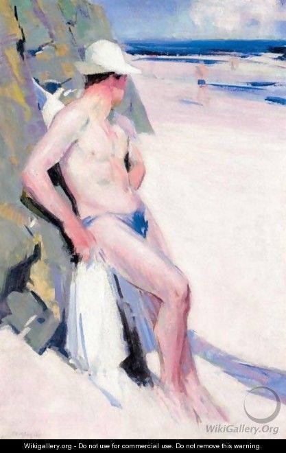 The Bather - Francis Campbell Boileau Cadell
