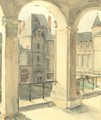 Courtyard Of The Chateau - Walter Gay