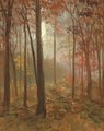The Redwood Trees Of California - Albert Bierstadt