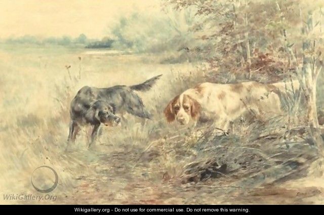 Setters In The Field - Edmund Henry Osthaus