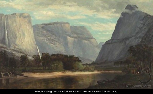 The Hetch Hetchy Valley On The Tuolumne River, California - Frank Henry Shapleigh