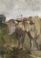 Deux BAufs Sous Le Joug - Henri De Toulouse-Lautrec