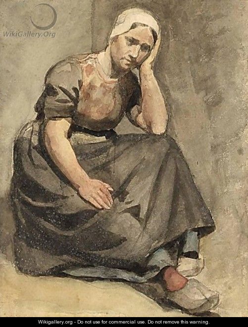 A Peasant Woman - Albert Neuhuys