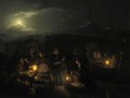 A Night At The Sea-Fish Market, Rotterdam - Petrus Van Schendel