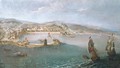 Messina, A Panoramic View Of The Harbour And The City Taken From The Sea - Bernardino Vincenzo Fergioni