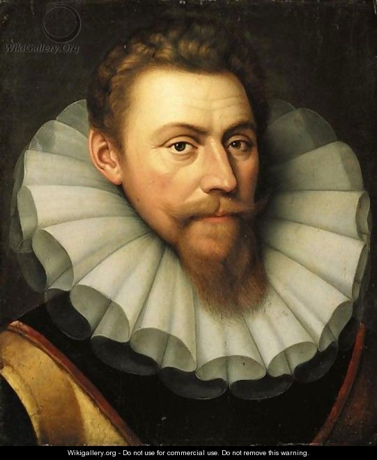 Portrait Of A Nobleman, Head And Shoulders, Said To Be James Hay, 2nd Earl Of Carlisle - Netherlandish School