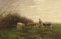 Tending The Cows - Willem Maris