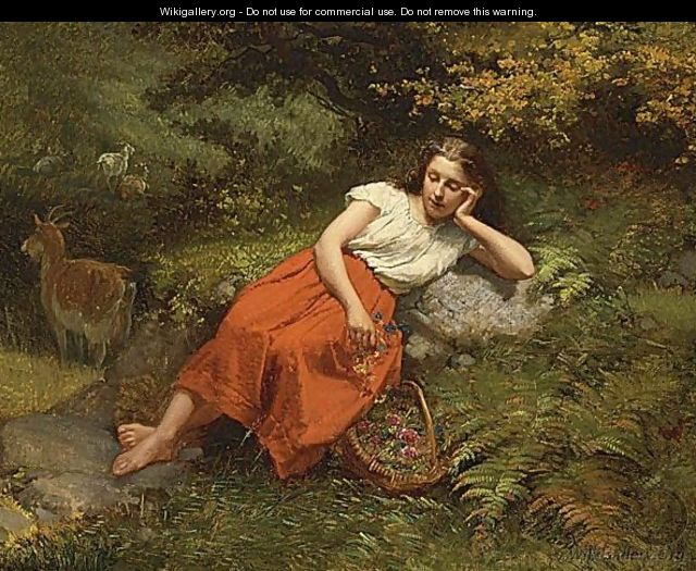A Moment Of Rest - Theodore Gerard