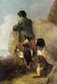 Boy With Game And Dogs - (after) Richard Ansdell