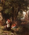 Children Angling - James Jackson Curnock