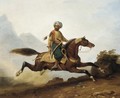 An Middle-Eastern Horseman - French School