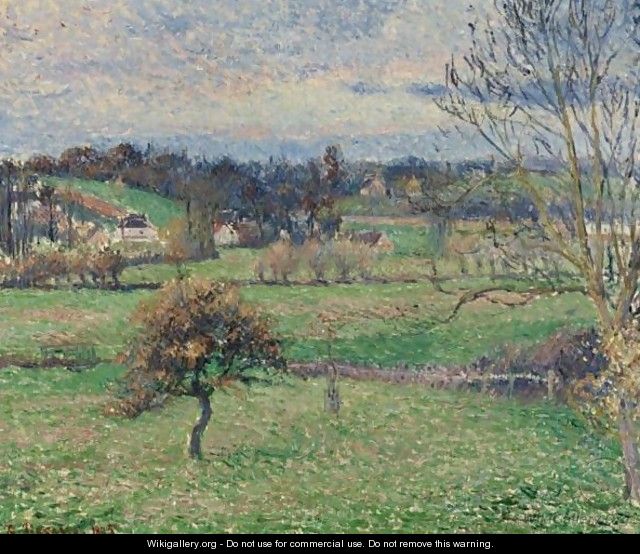 Le Pre A Eragny - Camille Pissarro