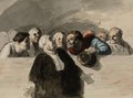Le Defenseur - Honoré Daumier