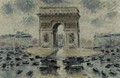 La Place De L'Etoile - Gustave Loiseau