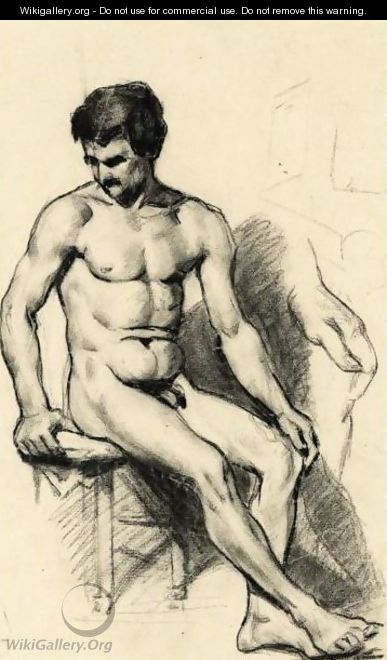 Homme Nu - Paul Cezanne