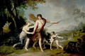 Venus And Adonis - Augustin Van Den Berghe
