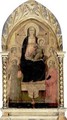 Madonna And Child With Saints Francis, Dorothy, Steven And A Young Male Saint Holding A Spear - Lorenzo Di Nicolo Di Martino