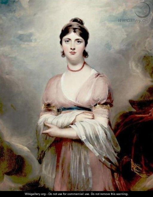 Portrait Of Mrs. Locke, Nee Jennings - (after) Lawrence, Sir Thomas