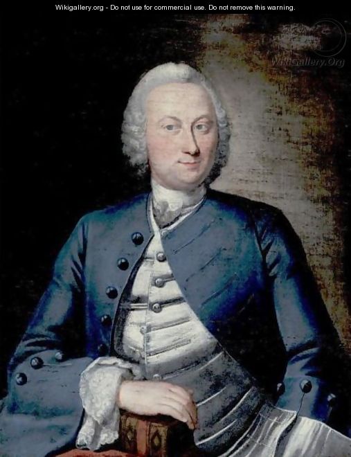 Portrait Of A Man - Pieter Frederik De La Croix