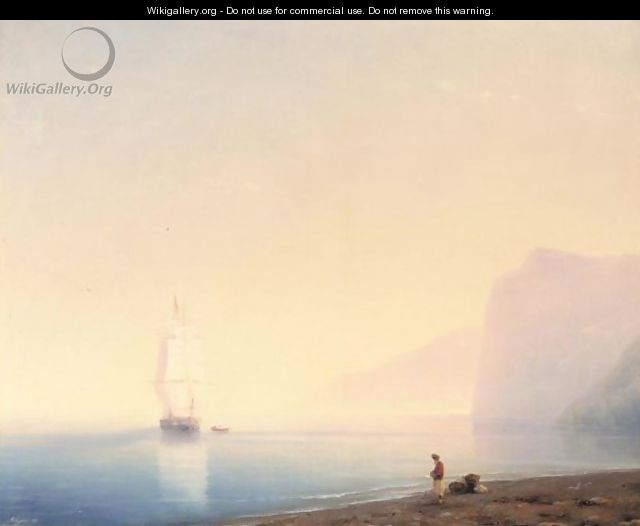Sunrise Over Calm Waters - (after) Ivan Konstantinovich Aivazovsky