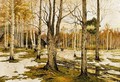 Forest In Early Winter - Albert Nikolaevich Benois