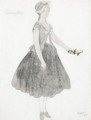 Costume Design For Cinderella - Lev Samoilovich Bakst