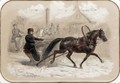 Horse-Drawn Sleigh - Adolphe Charlemagne
