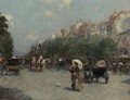 Paris Street Scene 2 - Frederick Childe Hassam