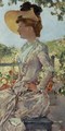 Evelyn Benedict At The Isles Of Shoals - Frederick Childe Hassam