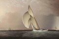 Yachts Racing Off Sandy Hook - James E. Buttersworth