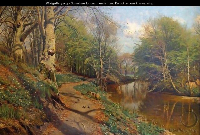 Alandskab (River Landscape) - Peder Monsted