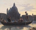 Gondoler I Venedig (The Gondola Party, Venice) - Nicolai Wilhelm Marstrand