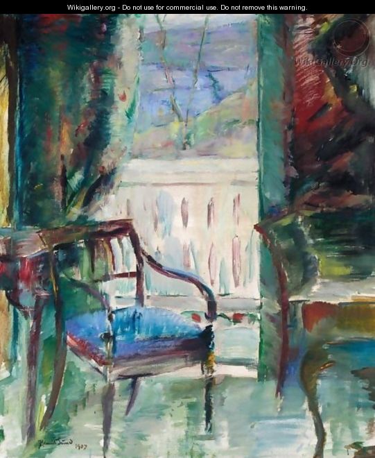 Interior With A Chair - Henrik Lund