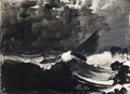 Bater I Storm (Boat In Stormy Weather) - Peder Balke