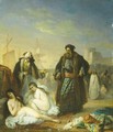 Le Marchand D'Esclaves En Turquie - Jakob Josef Eeckhout