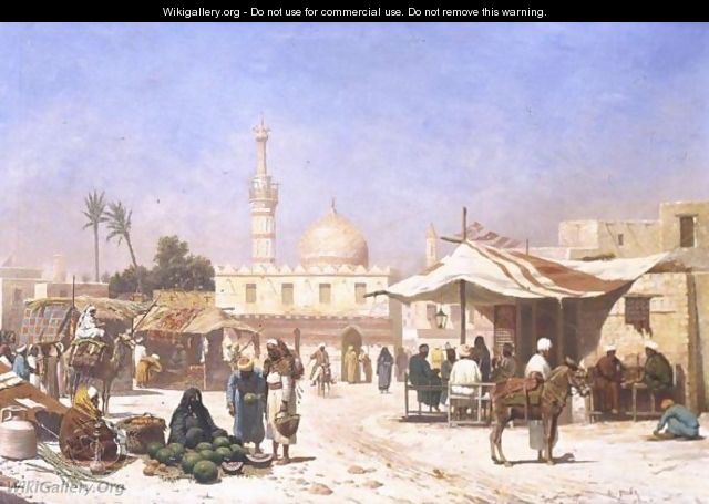 Market Square, Cairo - Otto Pilny