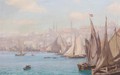 View Of Constantinople From The Bosphorus - Georg Macco
