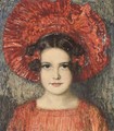 Portrait Of The Artist's Daughter Mary - Franz von Stuck