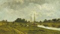 Paysage Au Canal - Jules Dupre