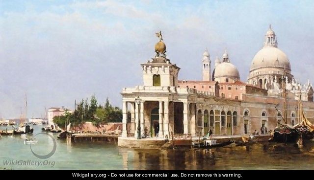 The Customs House And Santa Maria Della Salute, Venice - Antonietta Brandeis