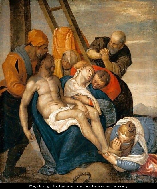 Compianto Sul Cristo Morto - (after) Paolo Veronese (Caliari)