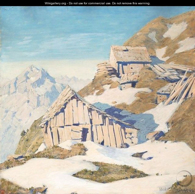 Fruhling In Den Alpen, 1906 - Jakob Wyss