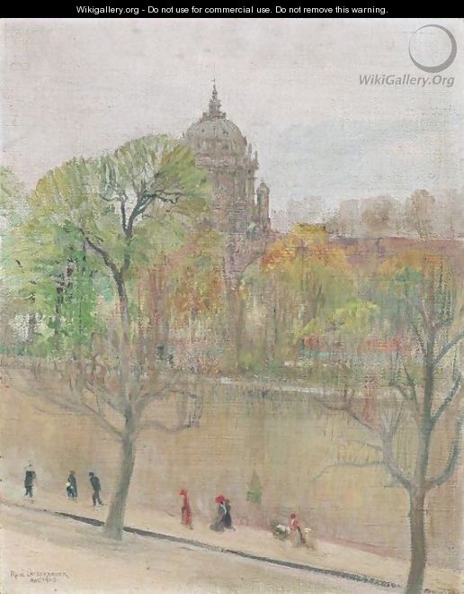 Am Quai (Paris), 1909 - Rene Lackerbauer
