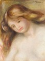 Jeune Femme Au Buste Nu - Pierre Auguste Renoir